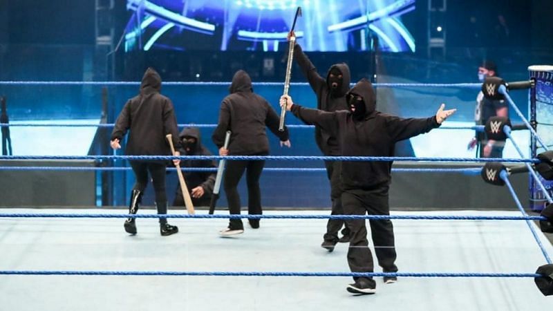 Retribution revealing their identities at Payback would help move the story along.